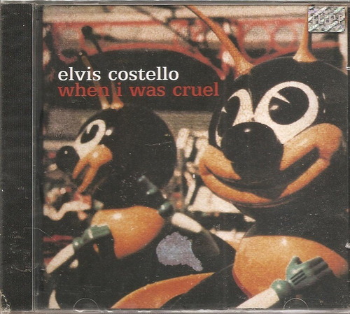 Cd Elvis Costello Cuando era cruel Novo De Fabrica Original