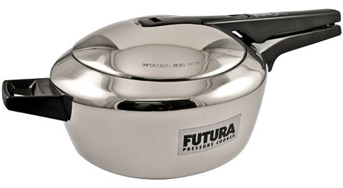 Futura Acero Inoxidable Olla Presion 5  1 2-litre