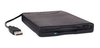 Bt Usb Delgado Negro De Disquete Externa Unidad De Dis...