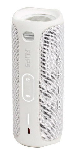 Parlante JBL Flip 5 portátil con bluetooth white