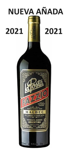 Vino La Posta Fazzio Malbec 2018- Laura Catena