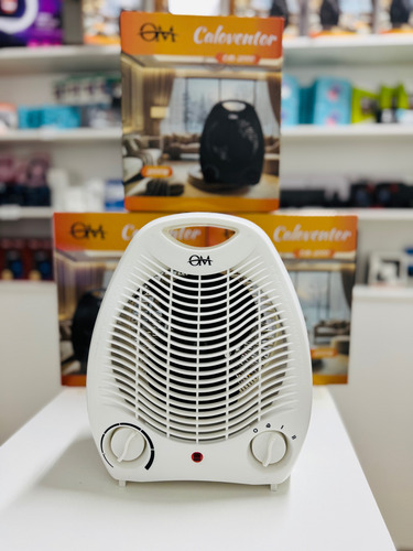 Caloventor Eléctrico Con Ventilación Om 2000w Blanco