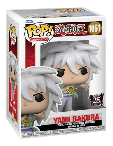 Boneco Funko Pop Yu-gi-oh! Yami Bakura #1061