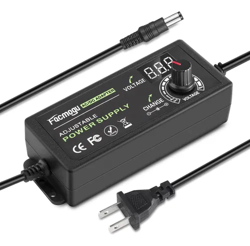 Pack Adaptador De Corriente Ajustable 9v-24v 72w Led