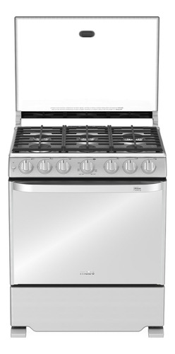 Estufa De Piso 76 Cm Inox Mabe - Wem7661cfix2 Color Inoxidable