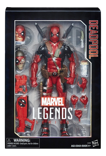 Figura de acción Marvel Legends Series 12 - Deadpool
