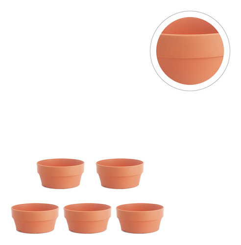 Macetas Grandes Para Orquídeas, Macetas Florales Redondas, 5