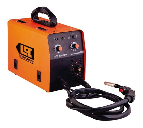 Soldadora Lusqtoff Iron Mig 100 3 En 1 Mig+tig+electrodos