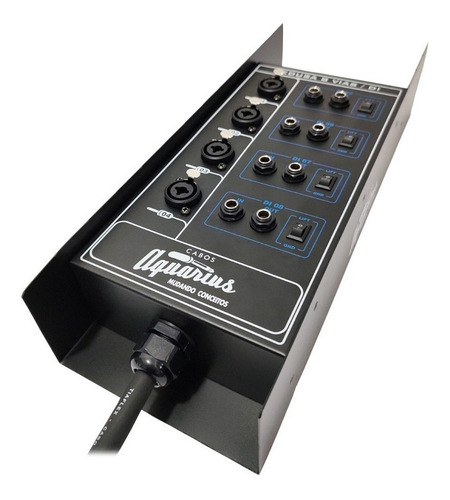 Medusa 8 Vias Com 4 Direct Box Cabos Aquarius - 45 Metros