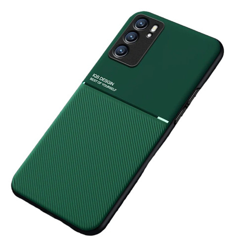 Funda De Cuero Sintetico Magnetica Compatible Oppo Reno 2z