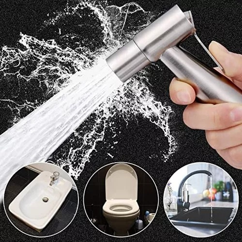 Set De Baño Ducha Bidet Arabe Wc Inodoro Acero Inoxidable