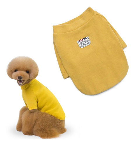 Remera Algodón Ropa Para Mascotas Cachorros Acabado Fino ©