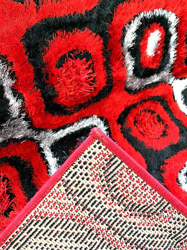 Alfombras Rojas Estampadas Miden 100x150cm 