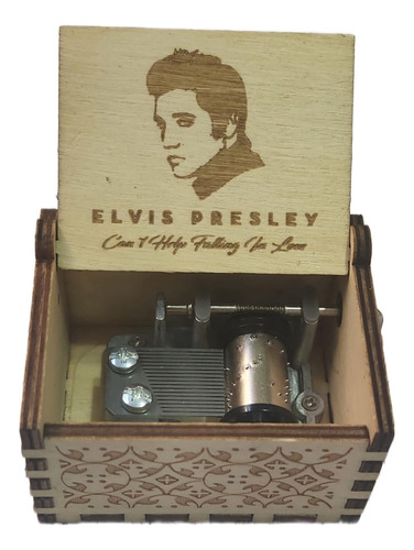 Caja Musical Elvis Presley Can't Help Falling In Love