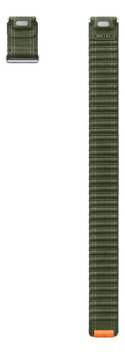 Pulsera de tela para Galaxy Watch7 (m/g), color verde