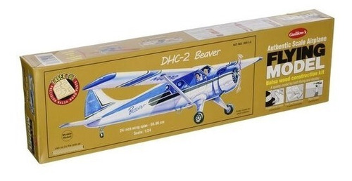 Guillows Avion Dhc2 Beaver P/ Armar En Madera Balsa 1/24