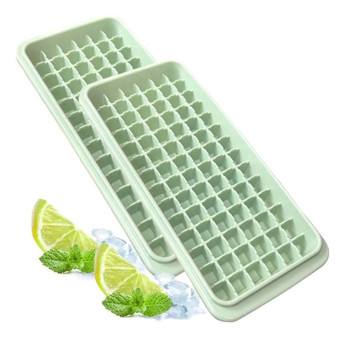 X2 Cubitera Hielera Cubetas Para Hacer Hielo 168 Mini Cubos