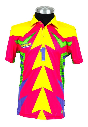Imagen 4 de 8 de Conjunto Conmemorativo Jersey Y Gorra Jorge Campos Premium