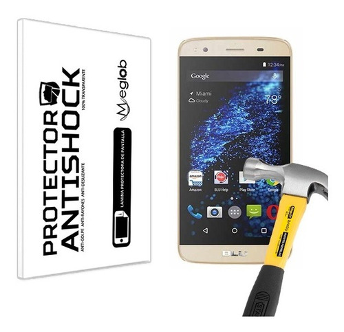 Lamina Protector Pantalla Anti-shock Blu Dash X Plus Lte