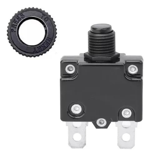 Fusible Breaker Interruptor Protecto Térmico Botón Reset 10a