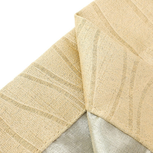 Cortinas blackout seda YRC alta calidad 264x240 Cm 2 paneles color beige