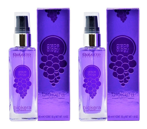 2 Pzas Salerm Biokera Grapeology 60ml C/u + Envío Gratis