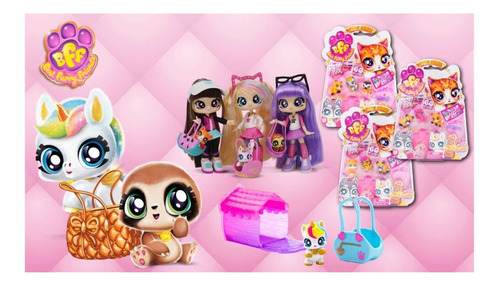 Bff Best Furry Friends Squad Pack Mejor Amigo Furry 3 Figura