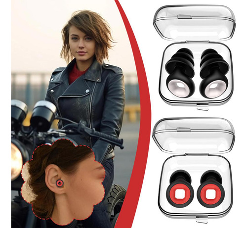 Tapones Auditivos Con Reducción De Ruido Para Motocicletas,