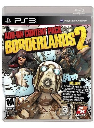 Borderlands 2 Paquete De Contenido Adicional  Playstation
