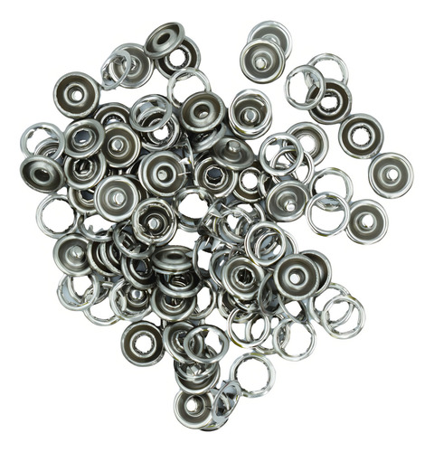 Kit Alicate Pregar Botão Pressão Metal N 35 Tic Tac + Botões
