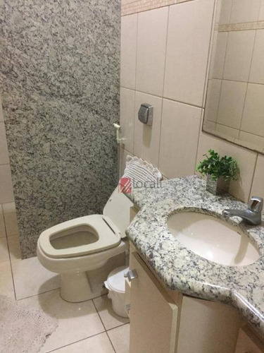 Imagem 7 de 12 de Casa Com 3 Dormitórios À Venda, 182 M² Por R$ 480.000,00 - Parque Das Flores Ii - São José Do Rio Preto/sp - Ca2498