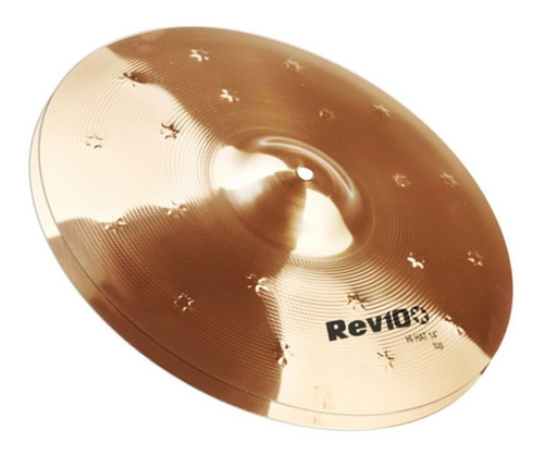 Prato Orion Rev Pro 10 Hi Hat 14 Rv14hh Cor Dourado