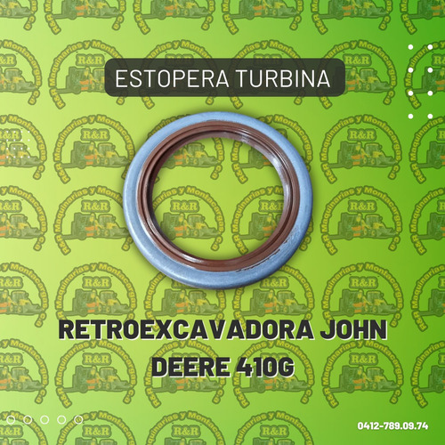 Estopera Turbina Retroexcavadora John Deere 410g