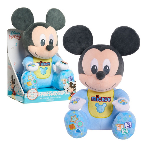 Disney Baby Musical Discovery Felpa Mickey Mouse Sonidos