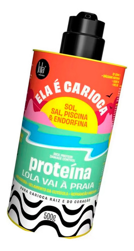 Lola Ela É Carioca Proteína Cabello Dañado Protector Térmico