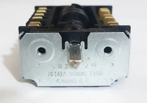 Imagen 3 de 5 de Perilla Anafe Electrico Llave De 7 Posiciones Interruptor