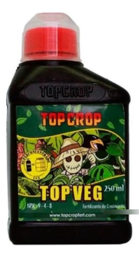 Top Crop Top Veg 250ml Fertilizante Crecimiento Vegetativo