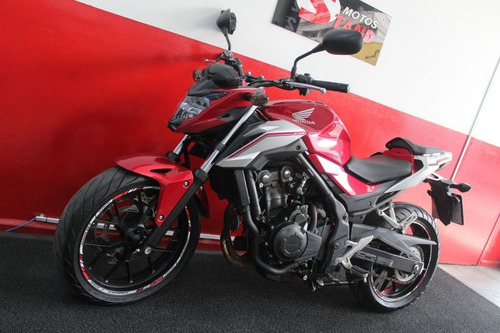 Imagem 5 de 11 de Honda Cb 500 F 500f Cb500f Abs 2019 Vermelha Vermelho