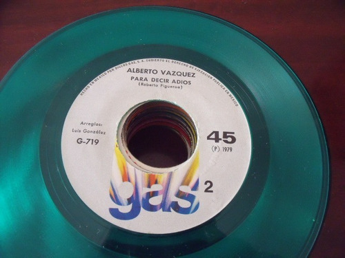 Ep Alberto Vazquez Para Decir Adios Disco Azul (Usado)