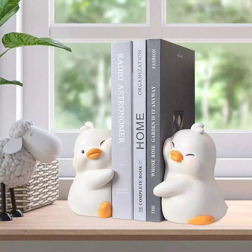 W, Sujetalibros Decorativos Sujetalibros Pato Dibujos Ani