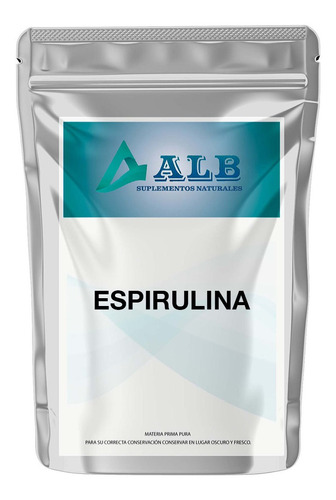 Espirulina Pura 500 Gr Proteina Natural De Alga Alb