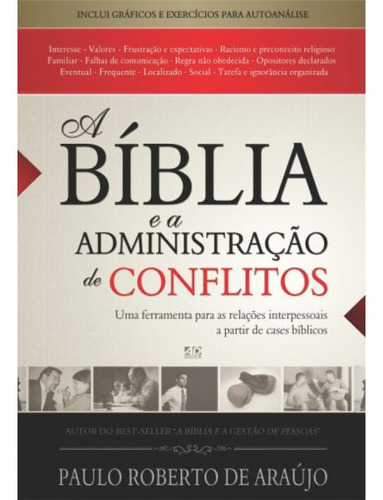 A Bíblia E A Administração De Conflitos, De Paulo Roberto De Araujo. Editora Ad Santos Editora Em Português