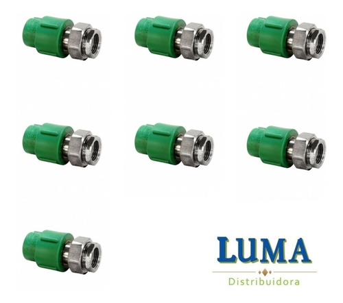 Tubo Con Tuerca Loca H 20mm X 1/2 Amanco Fusion - X12 Ud