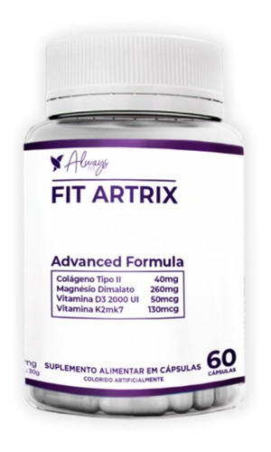 Fit Artrix Previne Combate Dores Articulares Artrite Anvisa