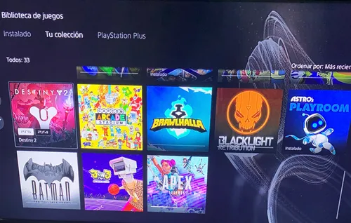 Playstation 5 Slim Con Lectora + 30 Juegos + Mochila Blanco