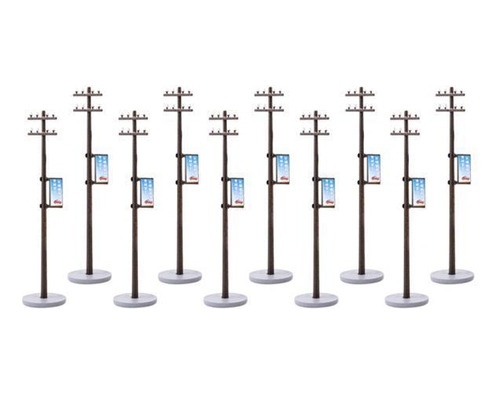 2 0 Set 187 Poste De Línea Eléctrica Para Trenes Railways