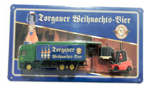 Camion Publicitario Cerveza Alemana Torgauer - 1/87 Aprox 