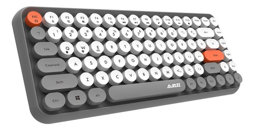 308i Wireless Bluetooth Keyboard, Compact 84 Keys Retro
