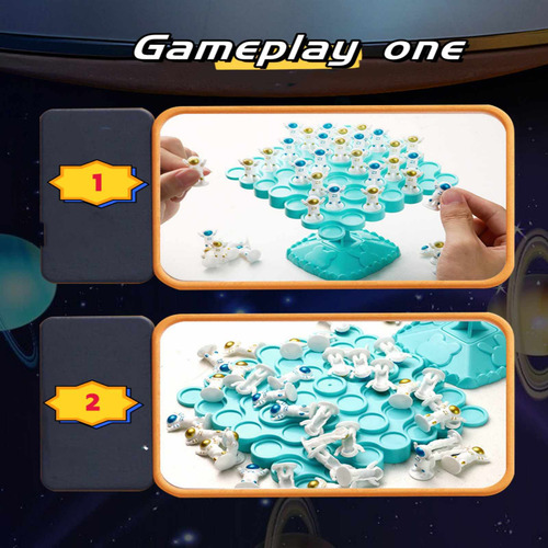 Juegos De Mesa De Rompecabezas Para Niños Astronaut Stacked