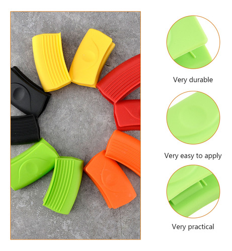 Pinzas Aislantes De Silicona Oven Glove Para Ollas, 4